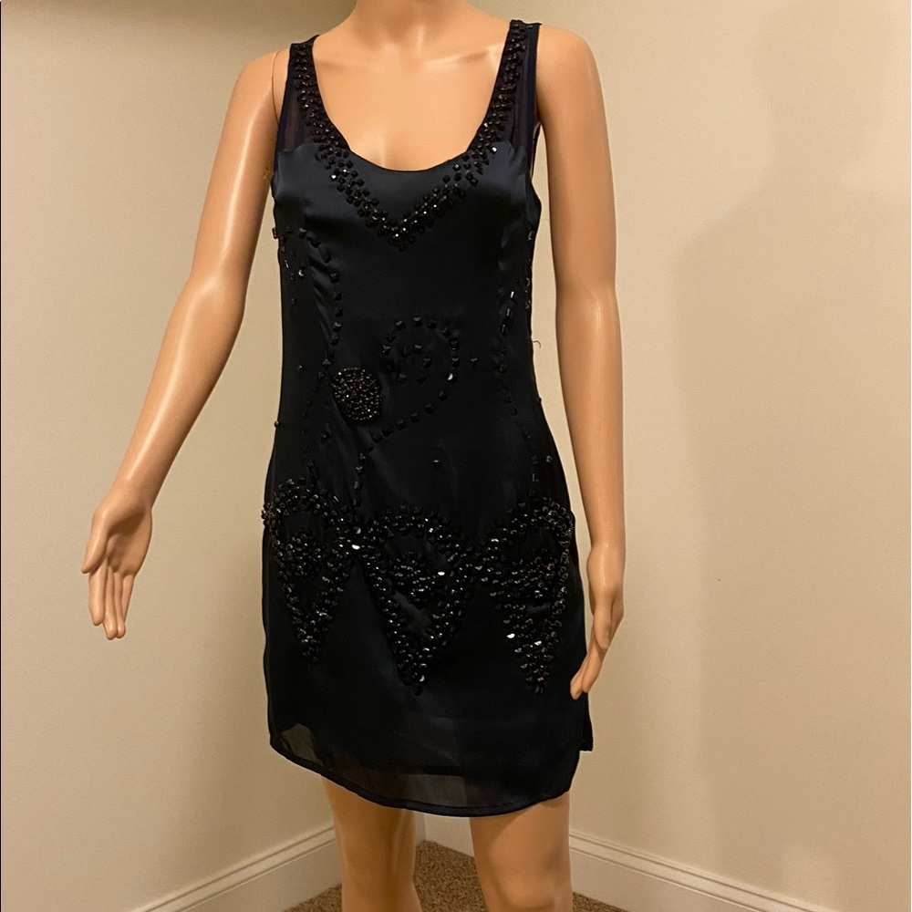 Black studded dress size 0-2